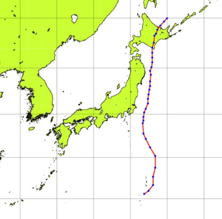 令和7年台風第5号